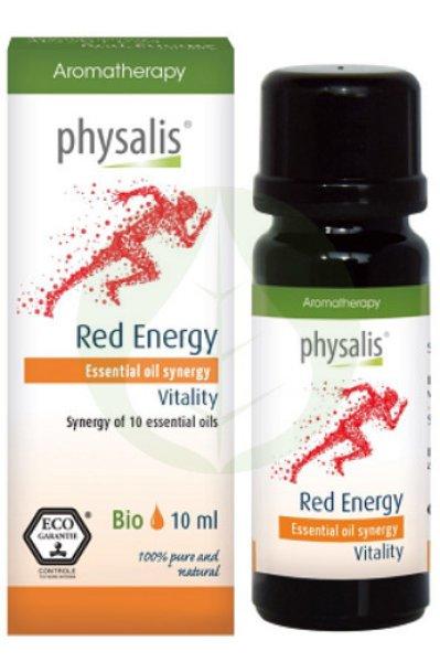 Red Energy - Energetizáló illóolaj-keverék - bio - 10ml - Physalis