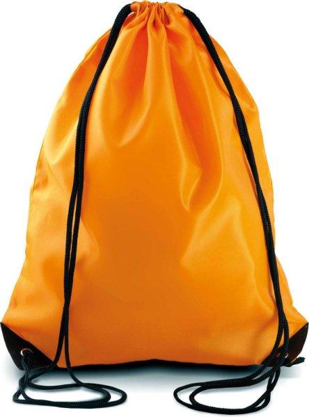 KI0104 tornazsák-hátizsák összehúzó zsinórral Kimood, Orange-U