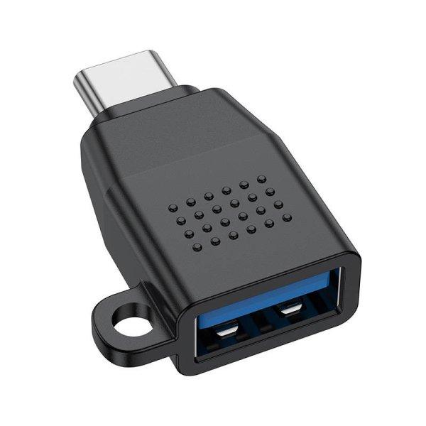 B-UDI USB 3.0 USB-C OTG adapter (fekete)