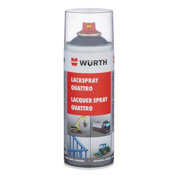 Würth Festékspray Quattro Antracitszürke Ral 7016 400Ml
