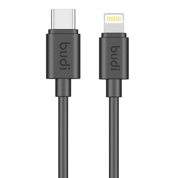 Budi 35 W USB-C-Lightning kábel 1 ,2 m (fekete)