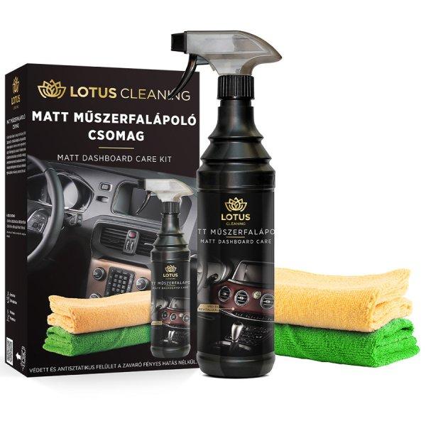Lotus Cleaning Matt műszerfalápoló csomag
