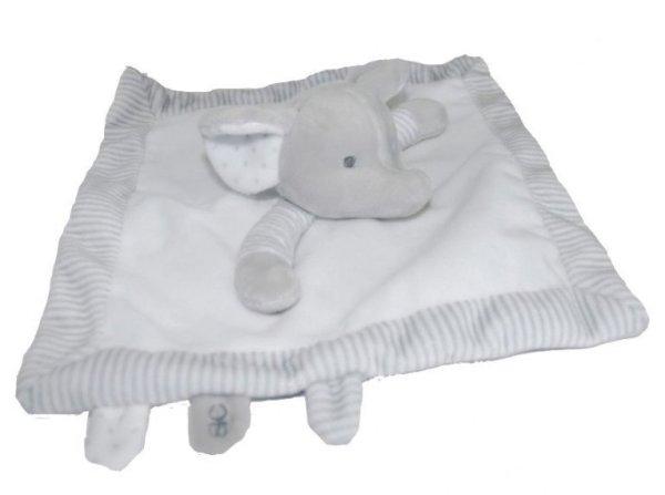 Tulilo puha plüss alvókendő - szürke elefánt