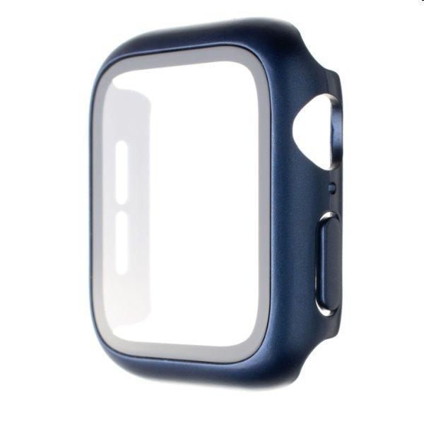 FIXED Pure+ védőtok temperált üveggel for Apple Watch 40mm, kék