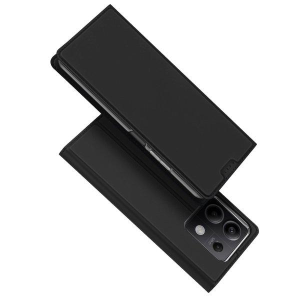 Dux Ducis Skin Pro könyvtok kártyatartóval Xiaomi Redmi Note 13 5G - fekete
