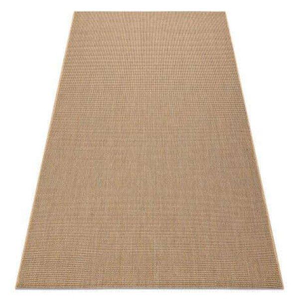 Fonott sizal floorlux szőnyeg 20580 egyszerű, egyszínű - természetes /
kávé 200x290 cm