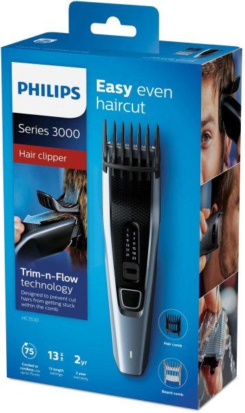 Philips HAIRCLIPPER Series 3000 Rozsdamentes acél pengéjű hajvágó