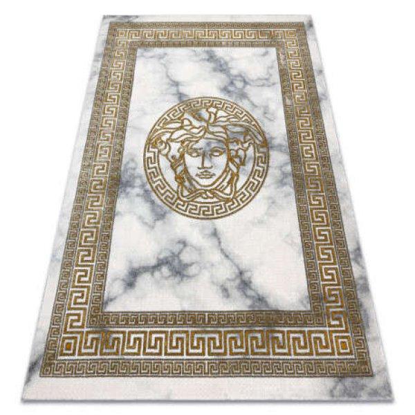 EMERALD szőnyeg 1011 glamour, medúza görög krém / arany 140x190 cm