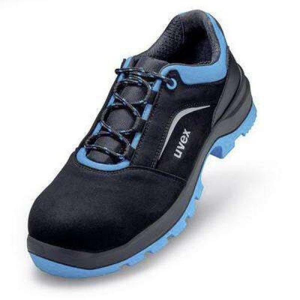 Uvex 2 xenova® 9557842 ESD biztonsági cipő S2 Méret: 42 Fekete, Kék 1 pár