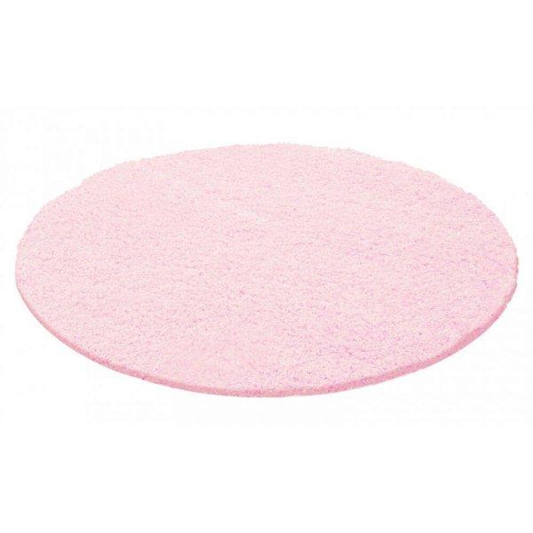 LIFE szőnyeg 200x200-kör, pink színben