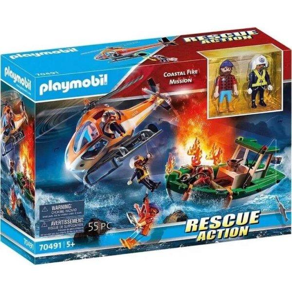 Playmobil 70491 Rescue Action - Légimentők akcióban (70491)