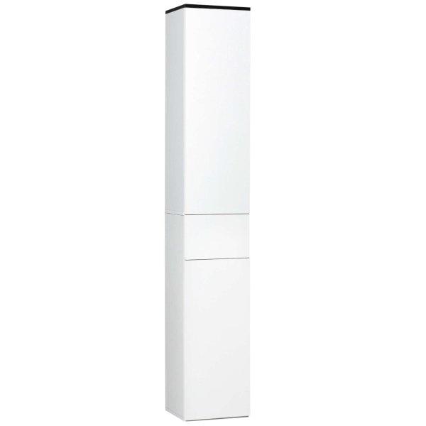 Fürdőszoba szekrény, Kleankin, MDF, Állítható polc, 30 x 28 x 180 cm,
Fehér