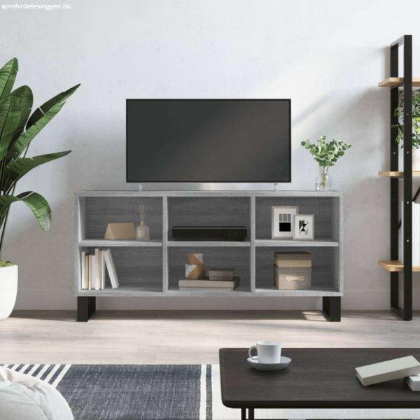 vidaXL szürke sonoma színű szerelt fa TV-szekrény 103,5x30x50 cm