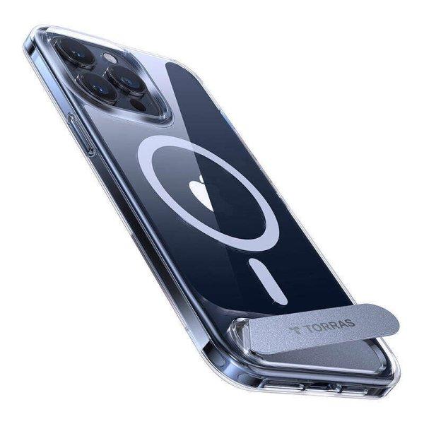 Torras UPRO Pstand iPhone 15 Pro Tok - Átlátszó