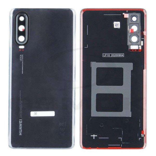 Akkumulátorfedél ház Huawei P30 fekete 02352Nmm 02352Nme eredeti
szervizcsomag