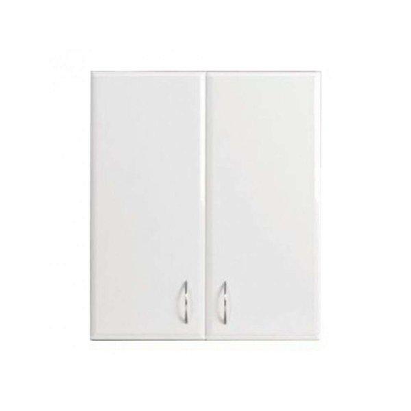 Bianca 60-as Faliszekrény 2 ajtóval, magasfényű fehér színben