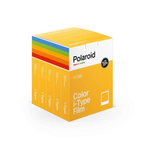 Polaroid színes i-Type Film, fotópapír fehér kerettel, új i-Type
kamerához, 40db instant fotó