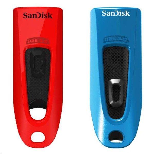 Pen Drive 32GB USB 3.0 SanDisk Ultra piros-kék 2db/cs (SDCZ48-032G-G462)
(SDCZ48-032G-G462)