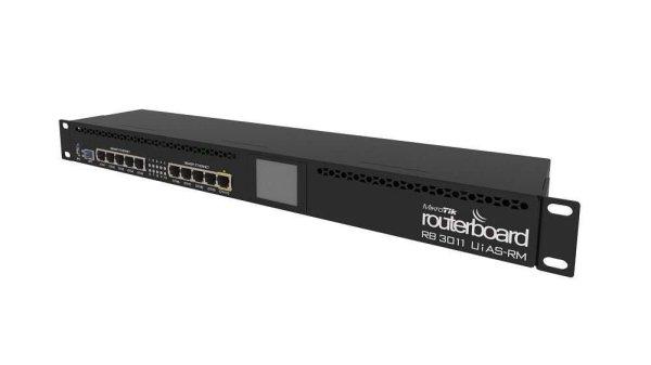 Mikrotik RB3011UIAS-RM Vezetékes Router RouterBOARD 10x1000Mbps + 1x1000Mbps
SFP, Menedzselhető, Rackes - RB3011UIAS-RM