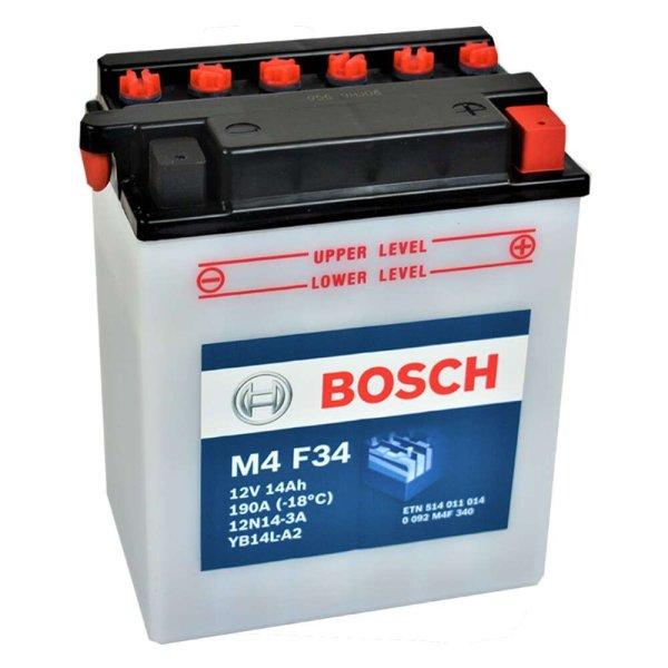Bosch YB14L-A2 12v 14ah 190A jobb motor akkumulátor
