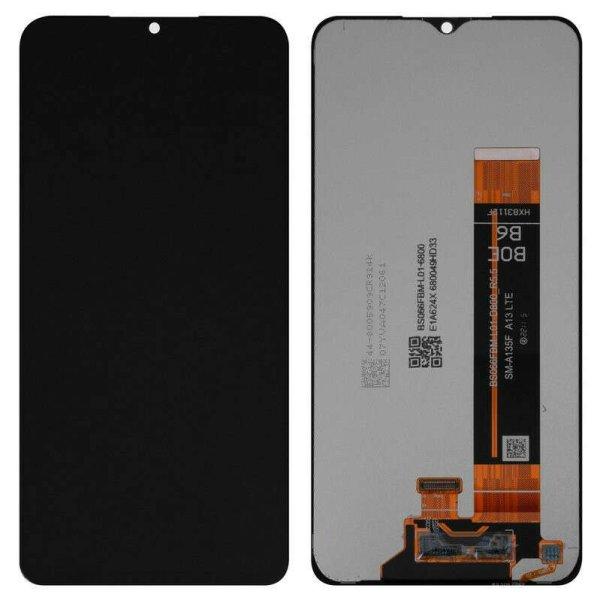 Samsung Galaxy A13 4G LCD+érintőpanel, fekete, SM-A135F