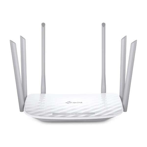 TP-Link Router WiFi AC1900, Archer C86 (600Mbps 2,4GHz + 1300Mbps 5GHz; 4port
1Gbps, 3×3 MIMO)