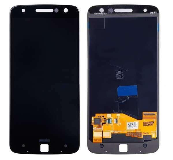 Motorola Moto Z XT1650 kompatibilis LCD modul fekete
