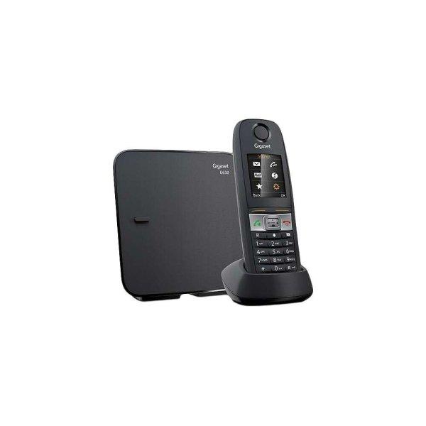 TELF Gigaset E630 Schnurlostelefon Schwarz (S30852-H2503-B101)