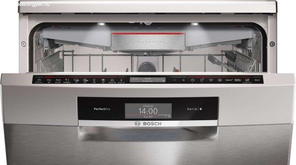 Bosch Serie 8, Szabadonálló mosogatógép, 60 cm, Nemesacél színű, festett,
SMS8TCI01E