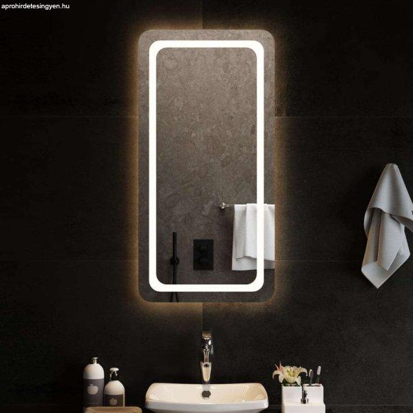 vidaXL LED-es fürdőszobatükör 50x100 cm