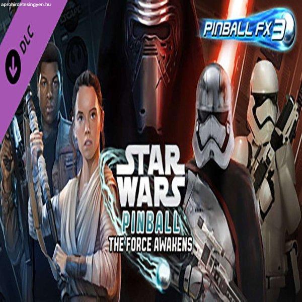 Pinball FX3 - Star Wars Pinball: The Force Awakens Pack (DLC) (Digitális kulcs
- PC)