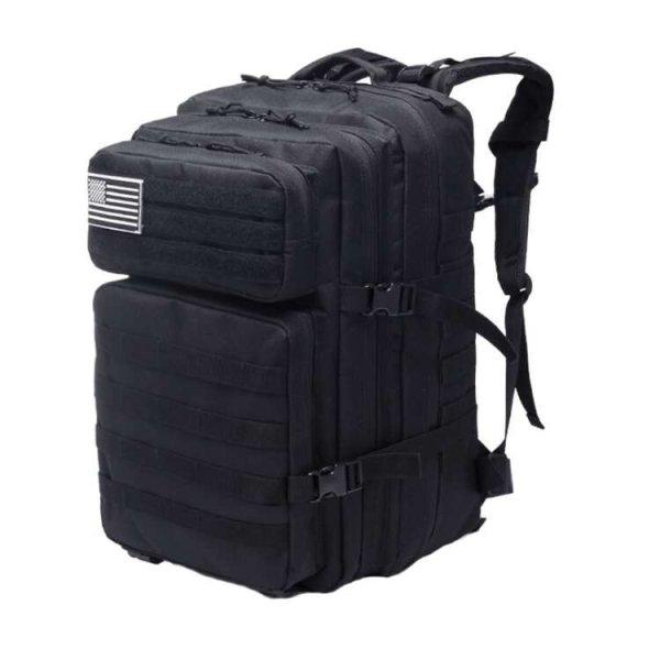 Army MBrands hátizsák, 17.3 laptop, vízálló, amerikai zászló, 50L -
fekete