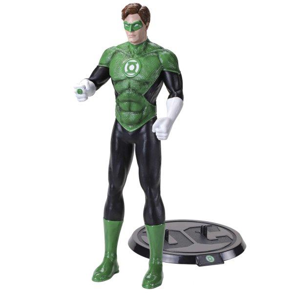 Csuklós figura Green Lantern IdeallStore®, Hal Jordan, gyűjtői kiadás, 18
cm, állvánnyal együtt