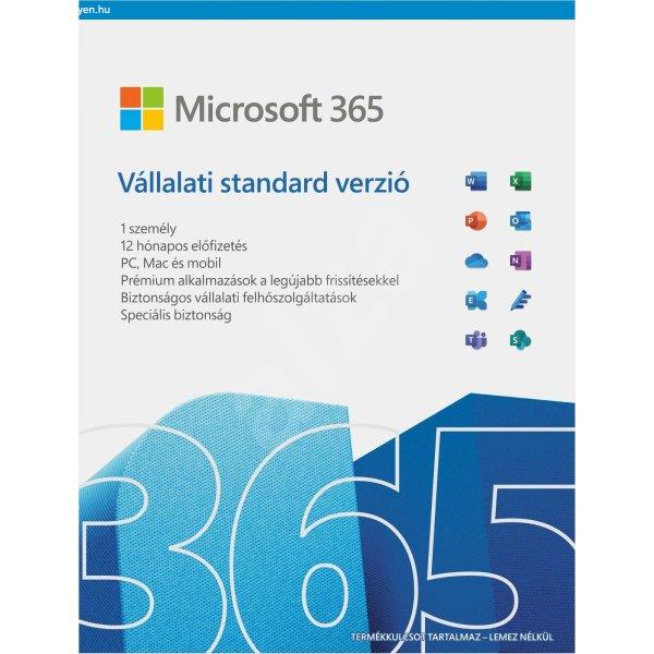 Microsoft Office 365 Business Standard Elektronikus licenc (5 PC / 1 év)
(KLQ-00211)