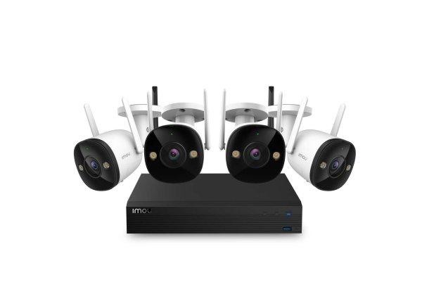 Imou Vezeték nélküli CCTV NVR kültéri Pro szett KIT/NVR1104HS-W-S2/4-F22FE