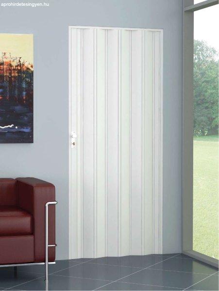 Italbox Aurora Large PVC összecsukható ajtó, balra/jobbra nyíló, mágneses
záródás, 100x203cm, Fehér