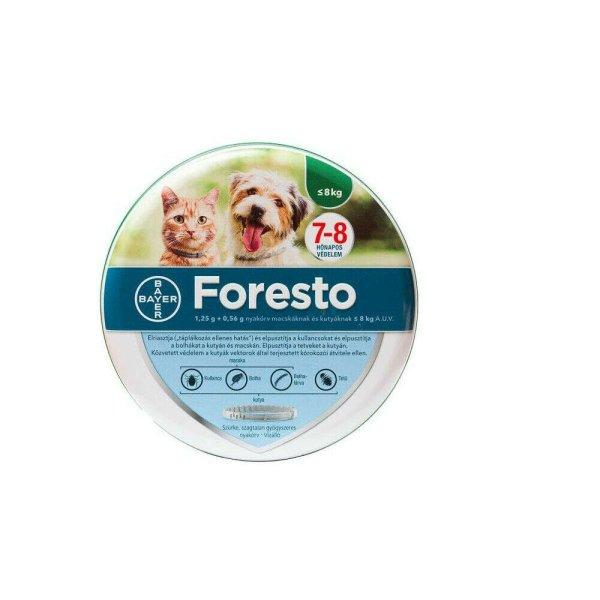Foresto kullancs- és bolhanyakörv macskáknak és kistestű kutyáknak 38 cm