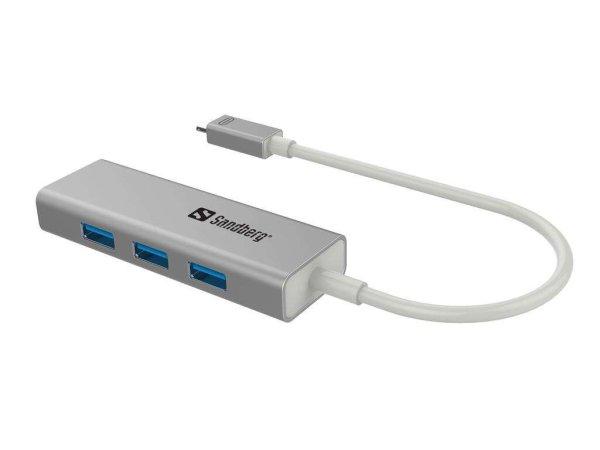 Sandberg USB-C --> 3 x USB 3.0 HUB