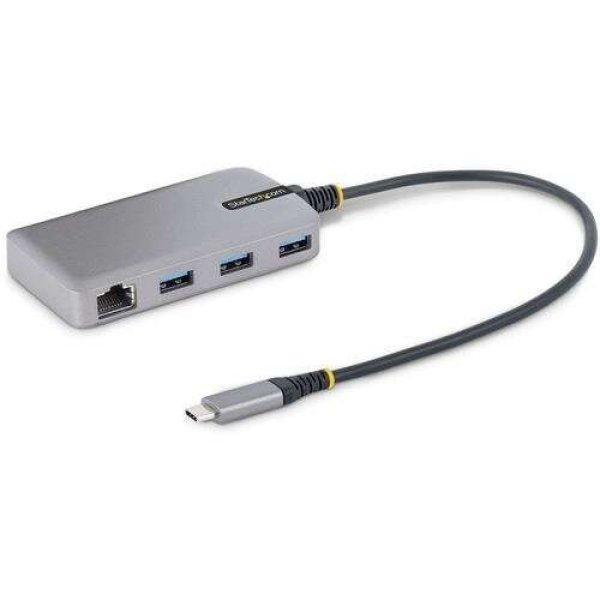 StarTech.com 3 portos USB/Ethernet Combo HUB USB 3.2 (Gen 1) (5G3AGBB-USB-C-HUB)
(5G3AGBB-USB-C-HUB)
