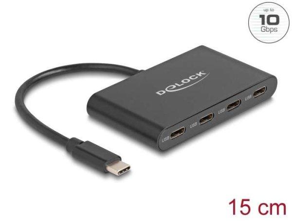 Delock 64129 USB Type-C 3.2 HUB (4 port)