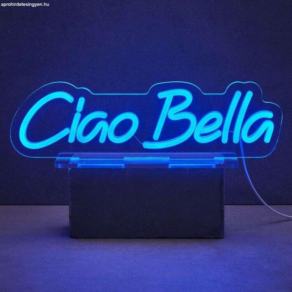 NEON VIBES LED égő USB kábellel, Ciao Bella 12cm