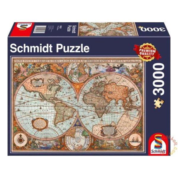 Schmidt Spiele Az antik világ - 3000 darabos puzzle (58328)