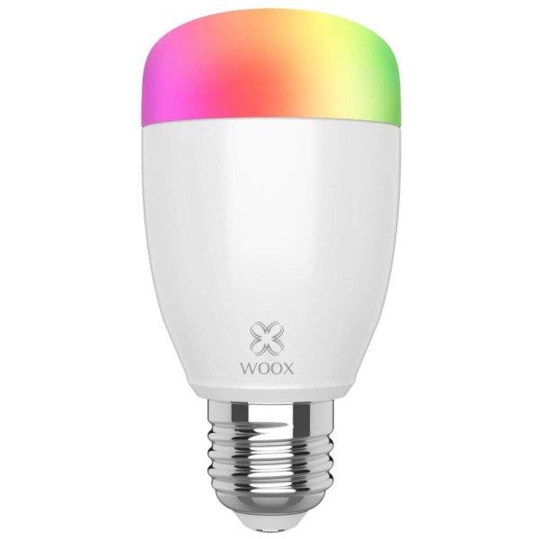 WOOX WiFi LED RGB Intelligens izzó 6W 500lm 6500K E27 - RGB (741785)