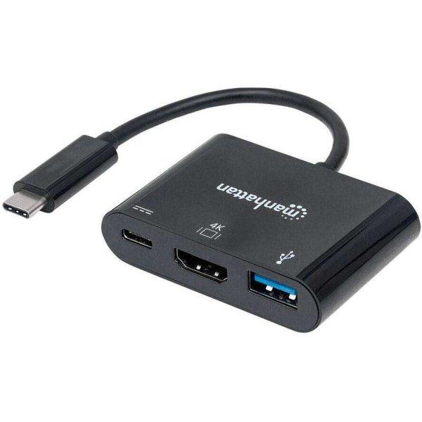 MANHATTAN Konverter Docking USB 3.1 HDMI (152037)