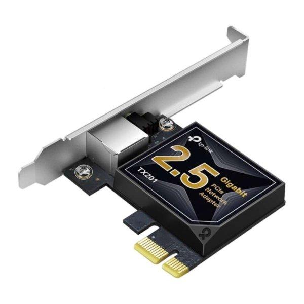 TP-LINK Vezetékes hálózati adapter PCI-Express 2.5Gbps, TX201