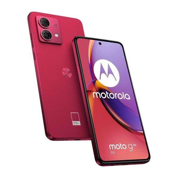 Motorola XT2347-2 Moto G84 5G DS 256GB (12GB RAM) - Magenta + Hydrogél fólia