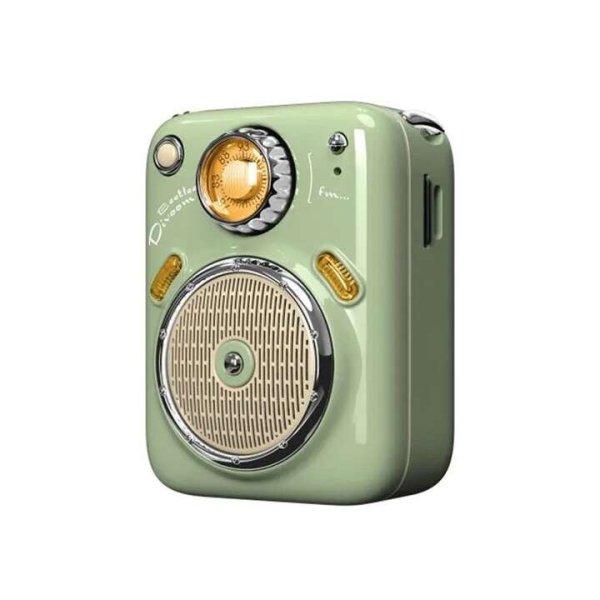 Divoom Beetles Bluetooth hangszóró és rádió - Zöld (BEETLES FM GREEN)