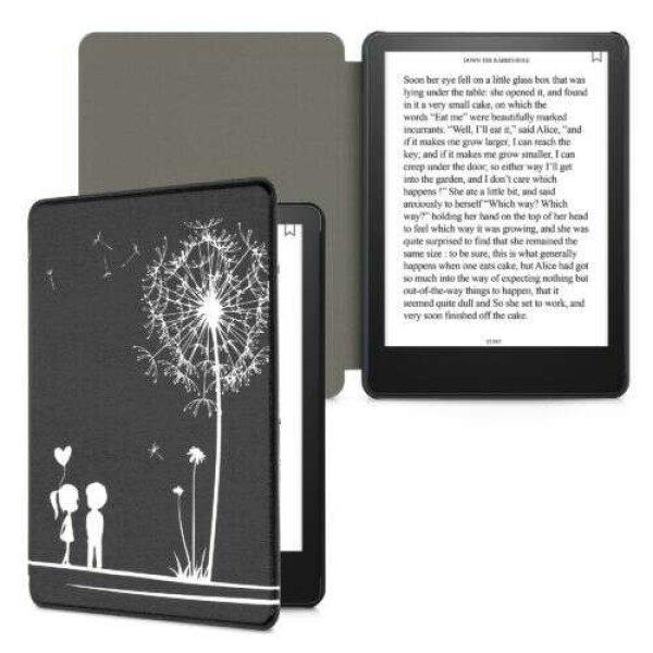 Tok Kindle Paperwhite 11, Eco bőr, fekete, kwmobile, 56256.09