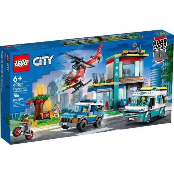 LEGO City - Mentő járművek központja (60371)