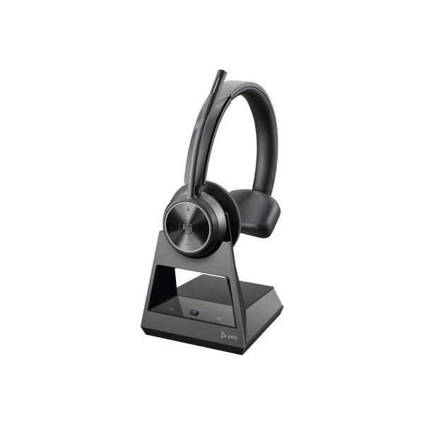 HP Poly Savi 7310 Wireless Headset - Fekete (8D3G3AA#ABB)